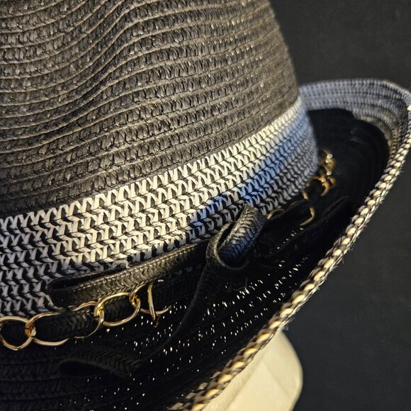 Fedora with All the Embellishments Size Small - Picture 3 of 5